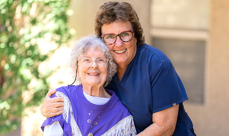 RN Kathleen Lewis patient Nancy