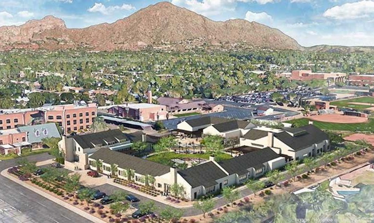 Artist rendering of the Hospice of the Valley Dementia Care and Education Campus