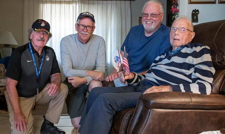 Rodney Dehmer, Tom Dorr, Jim Dorr, and Chester Dorr