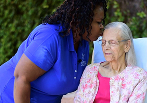 Hospice of the Valley CNAs sing to our patients and families.